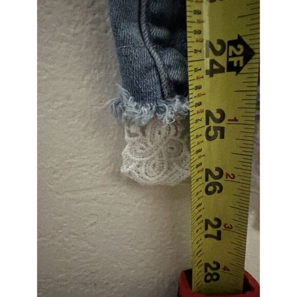 Lane Bryant High Rise Lace Hem Magic Waistband Jeggings Size 16 - Picture 10 of 10